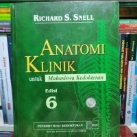 ANATOMI KLINIK untuk Mahasiswa Kedokteran