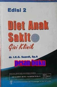 Diet Anak Sakit Gizi Klinik