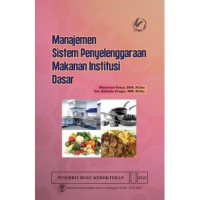 Manajemen  sistem penyelenggaraan makanan institusi Dasar