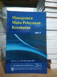 Manajemen Mutu pelayanan Kesehatan