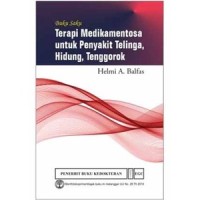 Terapi Medikamentosa untuk penyakit telinga,hidung,tenggorok