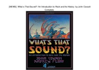 WHAT'S THAT SOUND?